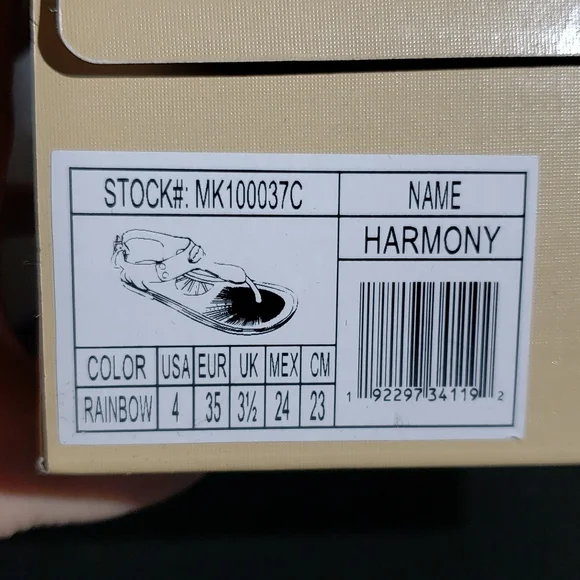 NWT IN BOX Little Girls Michael Kors Sandals - Picture 7 of 8